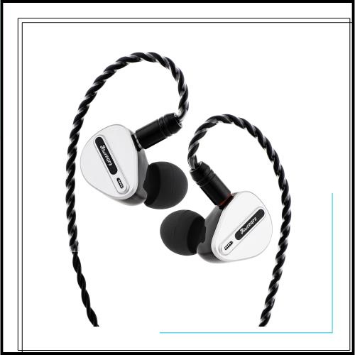 Linsoul Kiwi Ears Airosoハイブリット型ハイエンドHiFiステレオ有線インナーイヤーイヤフォン 3.5mmジャック HIFI音質 重低音 ノイズキ