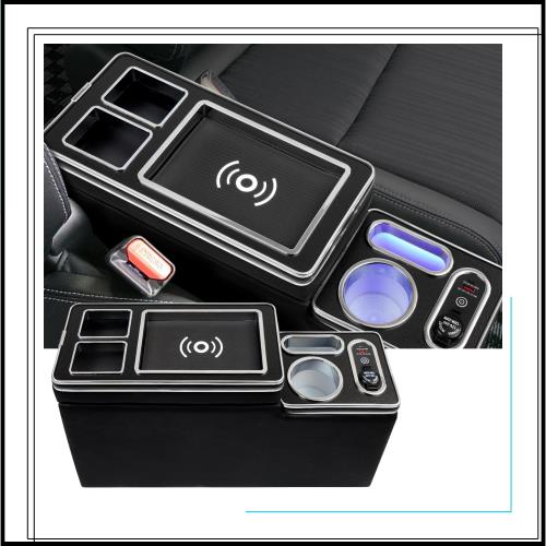 WALKEY 【ワイヤレス充電】コンソールボックス フリード GB系 対応 GB5 GB6 GB7 ハイブリッド 車 アームレスト HONDA FREED FREED+ ハイ