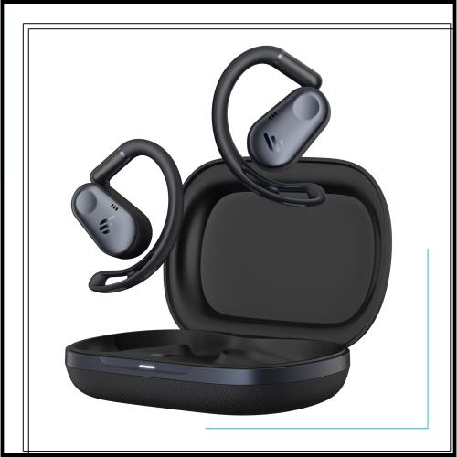 Edifier Comfo Flex オープンイヤー ワイヤレスイヤホン - Hi-Res Audio Wireless認証 最大40時間駆動 耳掛け式 快適フィット Bluetooth