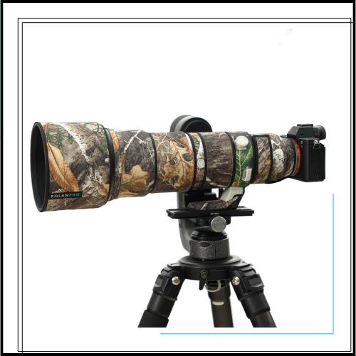 ROLANPRO 防水レンズカバー適用 ソニー 適用FE 400-800mm f/6.3-8 G OSS カモフラージュ レインカバー-#27 ジャングルカモフラージュ 防