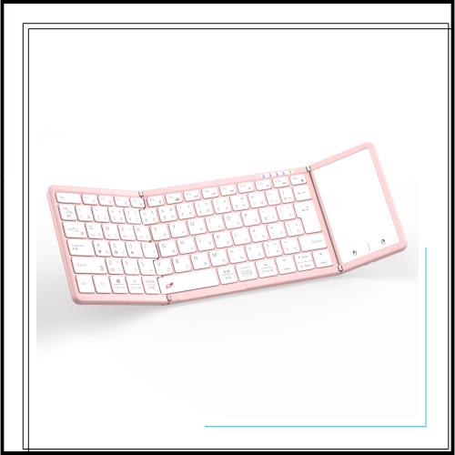 【最新型】Omikamo キーボード bluetooth 折り畳み式 ワイヤレス JIS標準日本語配列 ipad キーボード スマホ マルチペアリング タッチパ