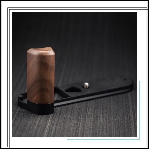 Iborrys 高級実木 カメラグリップ 、対応 Leica ライカ M11 M11-P M11-M カメラ 、 専用 L型クイックリリース プレート 職人手作り プレ