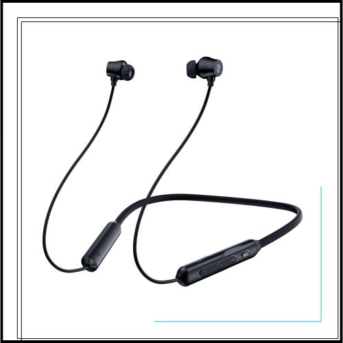 Rythflo Bluetooth イヤホン ネックバンド型 ノイズキャンセリング ANC搭載 ENC通話 60時間再生 マグネット式ネックバンド IPX6防水 V5.3