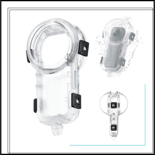 Taoricup Insta360 X5 対応 防水ケース 保護ケース ダイビングケース Insta360 X5 専用 保護カバー アクセサリー 60メートル防水 密閉型