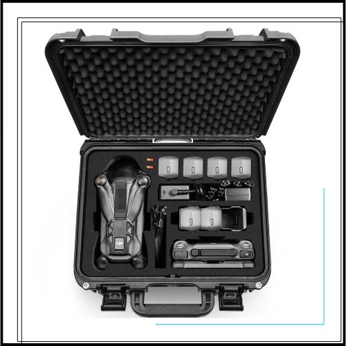 Lekufee 防水ハードキャリングケース DJI Mavic 4 Pro ドローン、Creator Combo、Fly More Combo、DJI RC Pro 2、DJI RC 2、バッテリー（