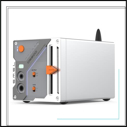 SMSL DS200 USB MQA DAC ヘッドホン アンプ CS43131 チップ2基搭載 Bluetooth 5.1 オーディオ デコーダー 3.5mm ＆ 4.4mm ヘッドフォンア