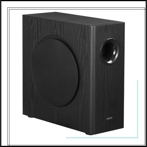 「VGP2025金賞」Edifier（エディファイア） T5s 8 インチ 70W サブウーファー (ニューデザイン)｜周波数特性 35Hz~115Hz｜3.5mm AUX/RCA