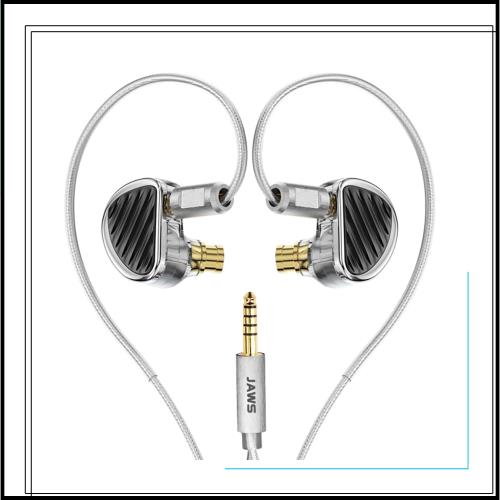 TRN JAWS 大白？ イヤーモニター 4BA+3DD+ 平面駆動 ハイブリッド型 モニターイヤホン IEM 中華イヤホン イヤモニ 高遮音性 カナル型 イア