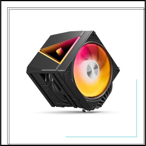 Novonest cpuクーラー 高性能デュアルタワー CPUクーラー 空冷 8本の銅製ヒートパイプ付き TDP280W 2つ 120mm PWM 静音ファン搭載 ARGB C