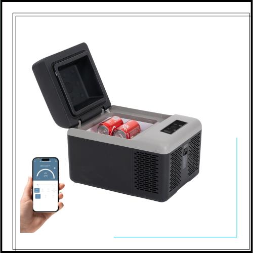 Alpicool ポータブル冷蔵庫 車載冷蔵庫 車載冷蔵冷凍庫 C12P 12L 12リットル -20℃〜20℃ コンプレッサー式 急速冷凍 AC100V DC12V/24V