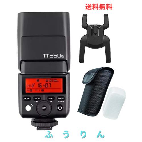 【正規品 技適マーク付き日本語説明書付】Godox Thinklite TTL TT350S ミニカメラフラッシュ高速1 / 8000s GN36 ソニーミラーレス DSLR