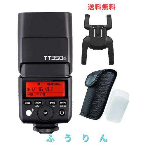 【正規品 技適マーク付き日本語説明書付】Godox Thinklite TTL 2.4GHz TT350o ミニカメラフラッシュ高速1 / 8000s GN36 DSLR Olympus E-M