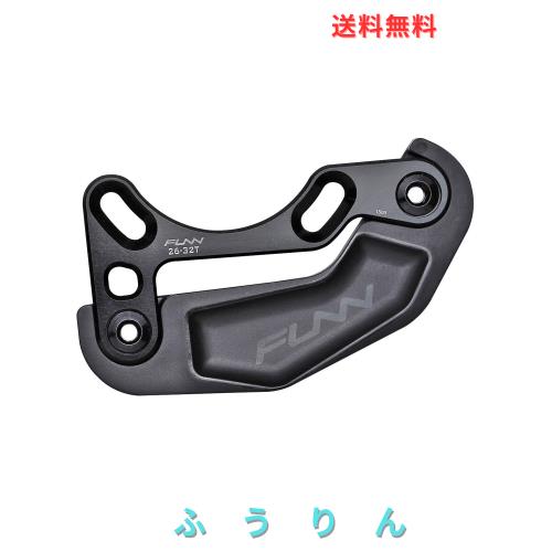 Funn(ファン) ジッパバッシュ（Zippa Bash）自転車、MTB用バッシュガード,、26T-32T、チェーンリングプロテクター