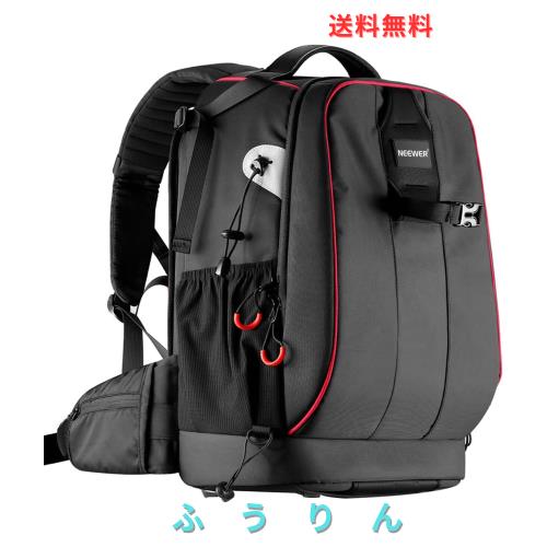 NEEWER プロカメラケース 防水、耐衝撃性、調節可能なパッド入りカメラバッグ 盗難防止用コンビネーションロック付き DSLR、Phantom 1 2