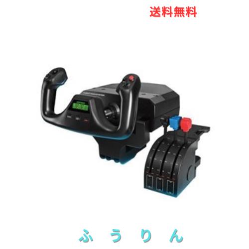 ロジクール (Logicool) プロ フライト ヨーク ＆ スロットル クアドラント シミュレーション コントローラー G-PF-YS