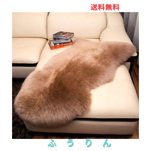 ムートン 大きいサイズ 天然羊毛100% ムートンラグ 高級贅沢 メリノ種羊 毛足約70~90mm ムートンフリース ラグマット ファー マット約幅7