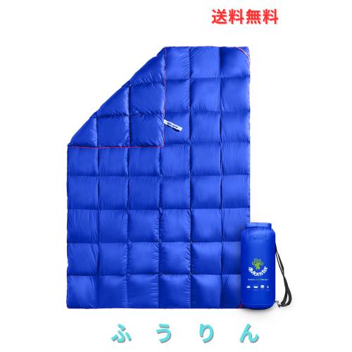 4Monster ダウン ブランケット マルチブランケット 防寒 アウトドア キャンプ 旅行 軽量 防水 防風 コンパクト ひざ掛け 肩掛け 掛け布団