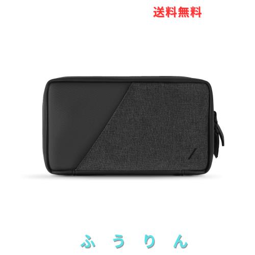 Native Union Stow Organizer ？ プレミアムトラベル テック キット、耐久性のあるキャンバス製 ？ ケーブル、充電器、SIMカードなどを整理