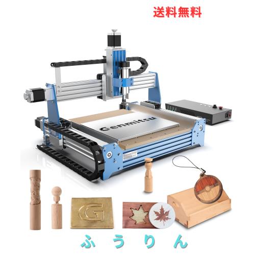 Genmitsu CNC フライス盤 PROVerXL 4030、 金属、木、アクリル、MDFなどの工芸品、DIYデザイン用、 3軸 CNC フライス盤、 XYZ作業エリア