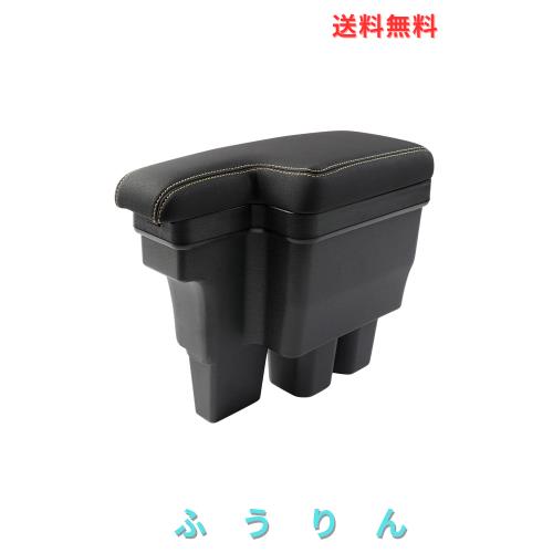 Auto Spec スズキ 新型ジムニー JB64W/JB74W に適合 H30.7-現行 車用アームレスト コンソールボックス 車内収納ボックス 車種専用設計 小