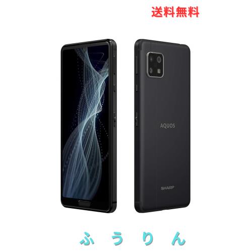 SHARP SIMフリースマホ AQUOS sense4 ブラック