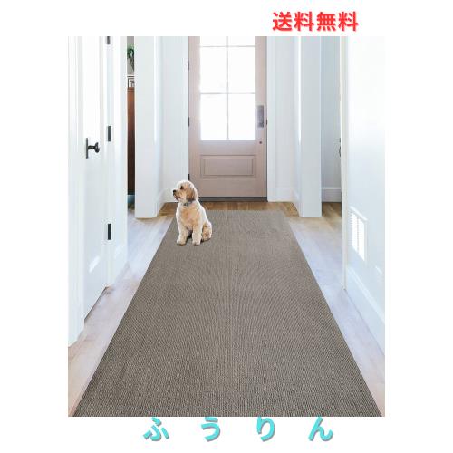 廊下敷き マルチロールカーペット 吸着マット 足腰負担軽減 洗える 600*68cm 厚み4mm ずれない キッチンマット 階段カーペットマット 床