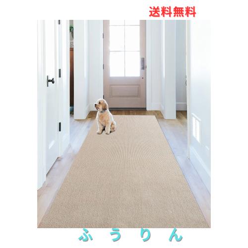 廊下敷き マルチロールカーペット 吸着マット 足腰負担軽減 洗える 600*68cm 厚み4mm ずれない キッチンマット 階段カーペットマット 床