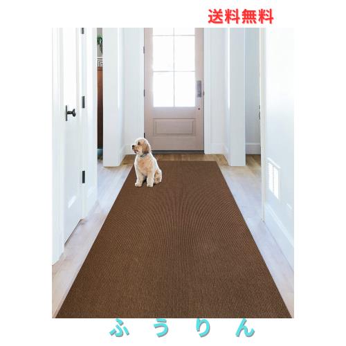 廊下敷き マルチロールカーペット 吸着マット 足腰負担軽減 洗える 600*68cm 厚み4mm ずれない キッチンマット 階段カーペットマット 床