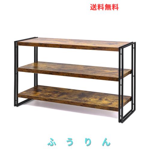 HCHQHS ラック 棚 オープンシェルフ 3段 収納 収納ラック スリム HCHQHS ラック 棚 オープンシェルフ 3段 収納 収納ラック スリム