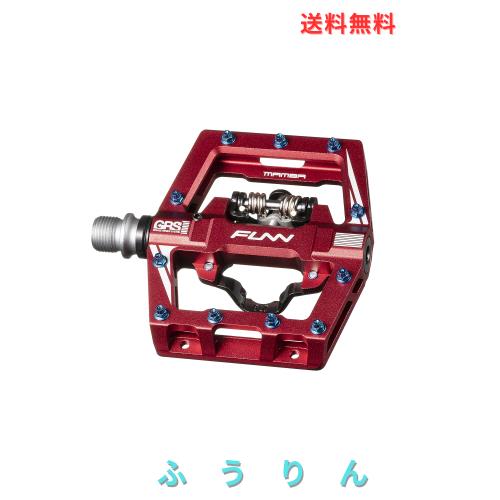 Funn マンバ S (Mamba S) ビンディング ペダル - 片面 SPD 対応 マウンテンバイク ペダル - 片面 フラットペダル - マウンテンバイク BMX