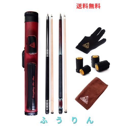 CUESOUL ビリヤード キュー ケース 2ピースメープルプール スティック imgrc0119138177.jpg