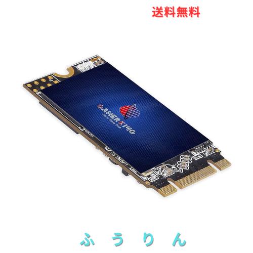 GamerKing M.2 2242 SSD 500GB SATA III 6Gb/s NGFF 内蔵型 Solid State Drive ハードドライブ 高性能ハードドライブノート/パソコン/デ