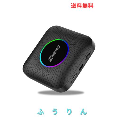 CarlinKit Tbox Ambient 8+128GB Android13.0システム ワイヤレスCarPlay/Android Autoアダプター 無線接続 Youtube/Netflix 等の動画再