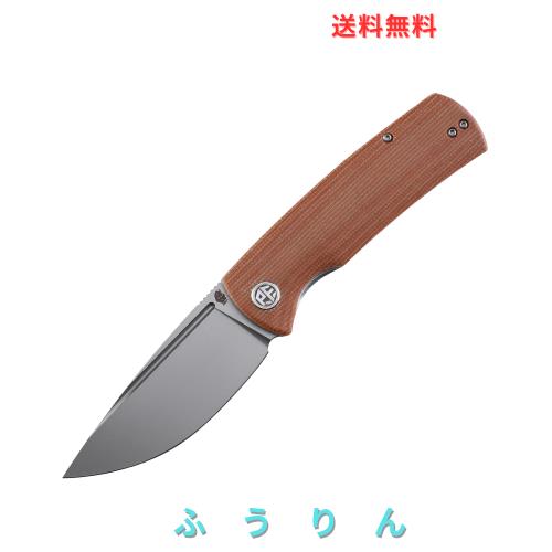 Petrified fish PFP01 Beluga 折りたたみナイフ3.62インチK110サテンブレードスチールMicartaハンドルEDCアウトドアキャンプ用ポケット折 7,214円