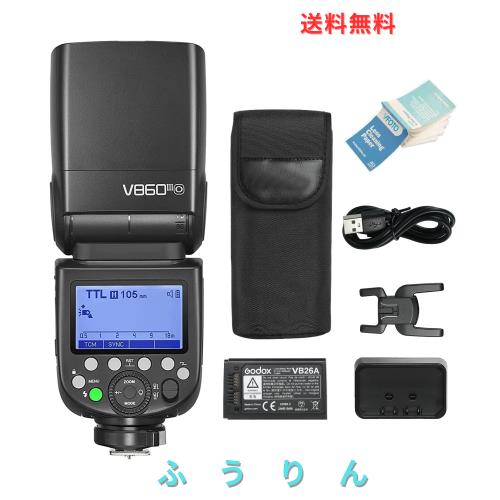 【Godox正規代理店】Godox V860III-O カメラフラッシュ TTL 2.4G GN60 5300K Speedlite HSS 1 / 8000s 高速同期 ストロボ スピードライト