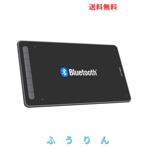 XPPen ペンタブ Deco LW ワイヤレス Bluetooth対応 板タブ ペンタブレット 10x6インチ X3チップ搭載ペン 傾き検知 選べる4色 デザイン テ