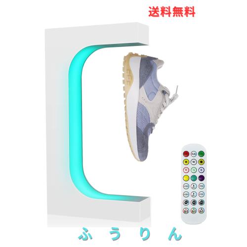 BAOSHISHAN浮揚靴ディスプレイ 磁気スニーカーディスプレイ 磁気浮上ディスプレイスタンド フローティングシューズディスプレイ 靴専用デ