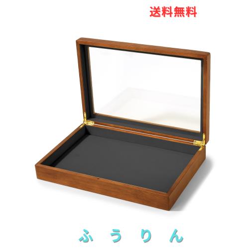 Woodten固木製ジュエリーボックス蓋付き大容量ジュエリーボックス
