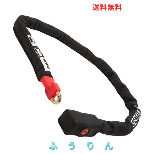 Seatylock バイキング 鍵付き自転車ロックチェーン - 特許取得済み自転車ロック盗難防止 ソールドセキュア シルバー - ウルトラライト自