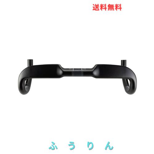 アルファパスカ 31.8 ロードバイク カーボンハンドルバー ドロップカーボン エアロドロップハンドルUDつや消し 400mm