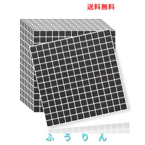 MORCART タイルシール 防水 耐熱 キッチン 洗面所 トイレ DIY 家具やアイテムの装飾 タイルシート 壁紙シール 3D リメイクシート (25x25c