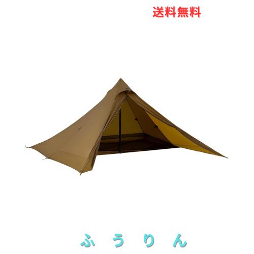 Thous Winds テント ソロ 軽量 簡単設営 ワンポールテント コンパクト 4シーズン適用 ピラミッドテント 2人用 キャンプ アウトドア 登山