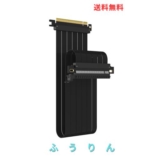 GLOTRENDS 600mm PCIe 3.0 X16ライザーケーブル、PCIE GEN 3.0 GPUに対応 (NVIDIA-RTX 2000/GTX1600 Series, AMD-RX6000/5000/500/400/Ve