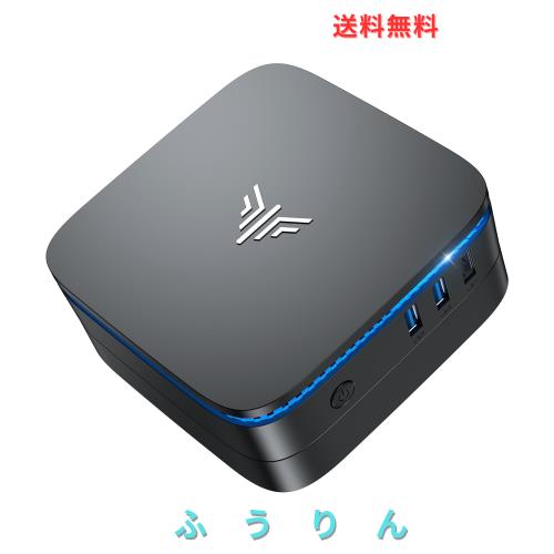 NiPoGi ミニpc n95 mini pc 動作より安定 2025新版 最大3.4GHz 16GB DDR4 512GB SSD 2TB拡大可能 ミニパソコン 4コア/4スレッド 小型 み