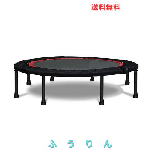 トランポリン フィットネス 折りたたみ式で 大型 8本脚 122cm 耐荷重200kg 折りたたみ 収納便利 静音設計 ジム 家庭用 子供用 大人用 室