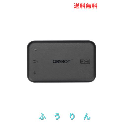 OBSBOT UVC to HDMI変換アダプター HDMI出力 UVC対応 4K解像度対応 ドライバー不要 シームレスに動く ゲーム配信/テレワークに OBSBOT Ti