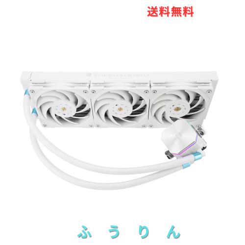 THERMALRIGHT Frozen Edge 360 White AIOウォータークーラー、液体CPUクーラー、3×120mm PWMファン水冷システム、2150RPM高速ファン、AM 7,283円