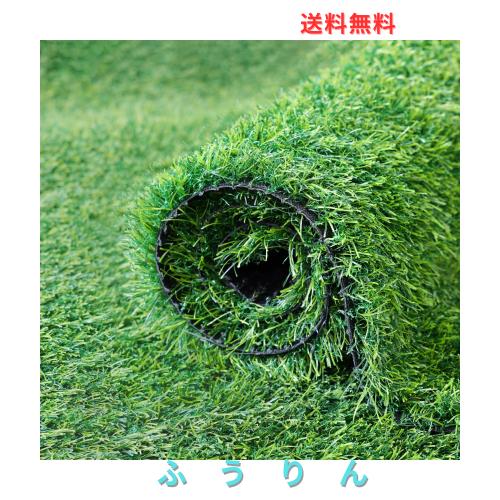 人工芝 ロール 2mx5m リアル感 芝丈30mm 高耐久 透水タイプ 防草