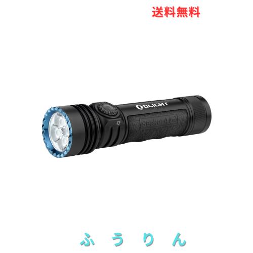OLIGHT(オーライト) Seeker 4 Pro LEDライト 懐中電灯 超明るい4600ルーメン 最長射程260m 磁気吸着 Type-C充電 防災 アウトドア 工事用