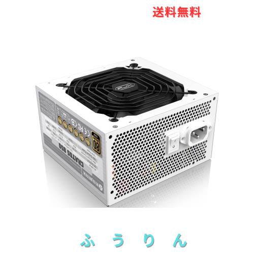 RAIJINTEK CRATOS 850 WHITE 電源ユニット ATX3.0/3.1対応 80PLUS Gold 認証 850W Full Modular (0R30B00008)
